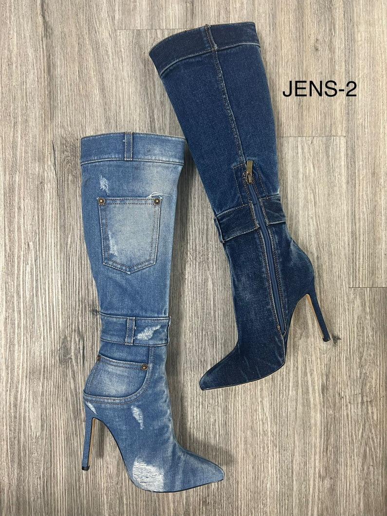 Jens Denim Boots