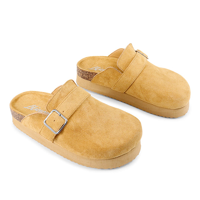 Bosa Tan Clogs