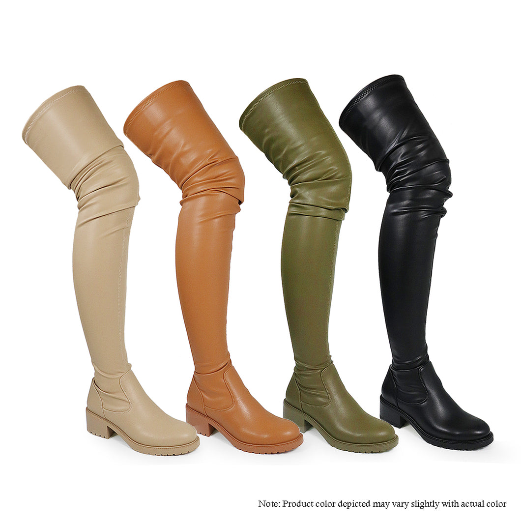 Bruna Thigh High Bootstraps