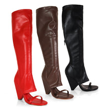 Load image into Gallery viewer, Nano Wedge Open Toe Boot