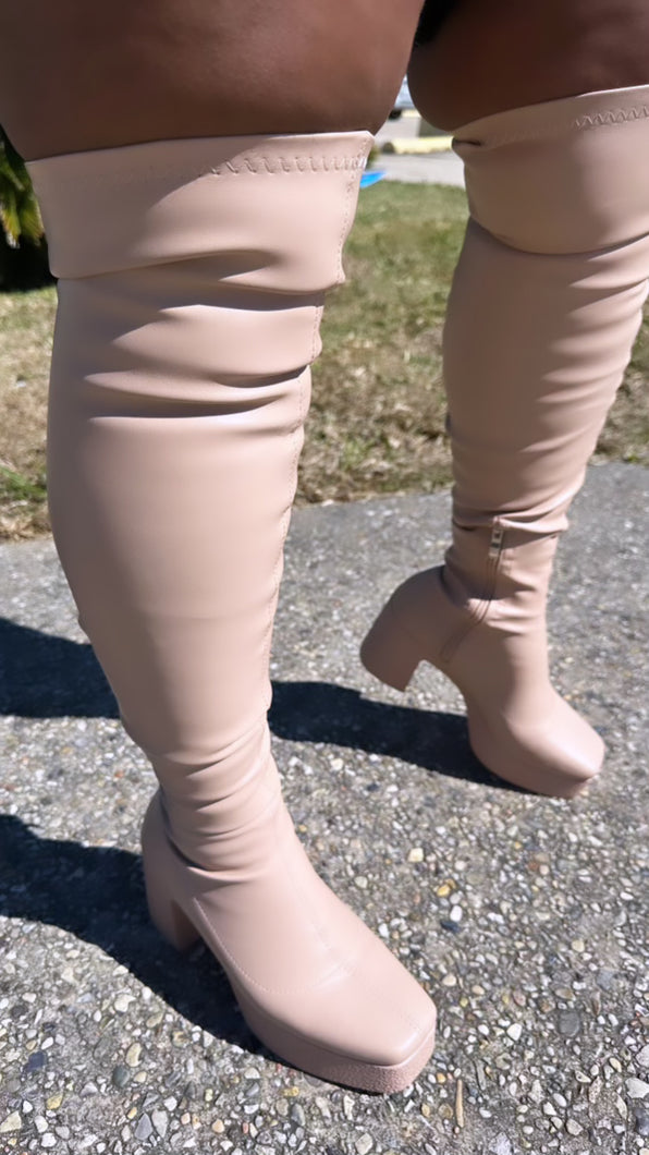 Nadia Thigh High Boots
