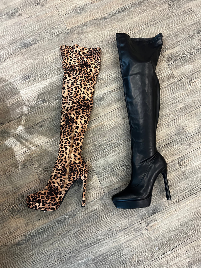 Jadore  Stallion Thigh High Boots