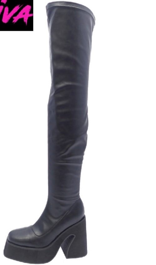 Zara Thigh High Boots