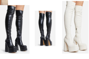 Tyra Thigh Boots
