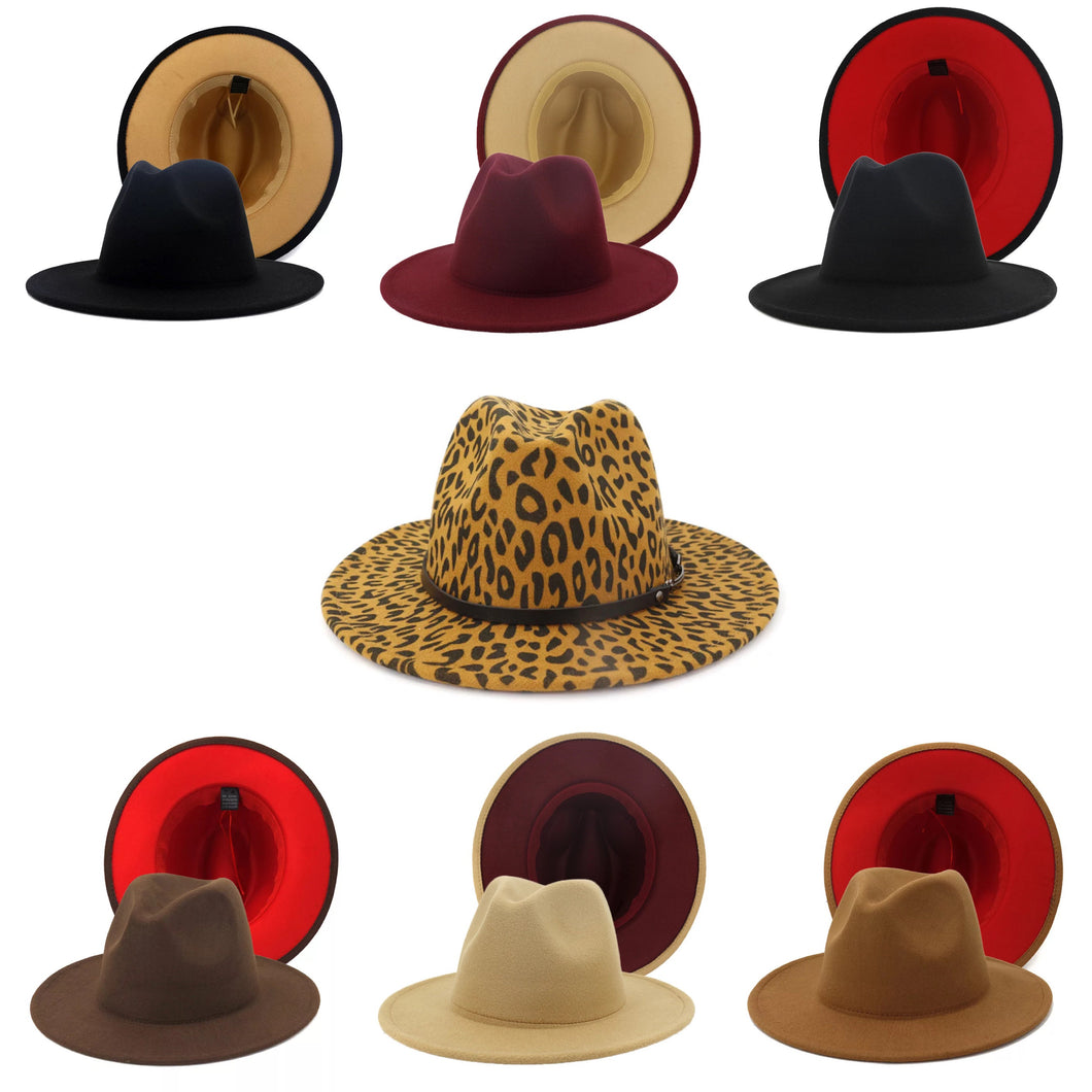 Fedora 2 Tone Hats